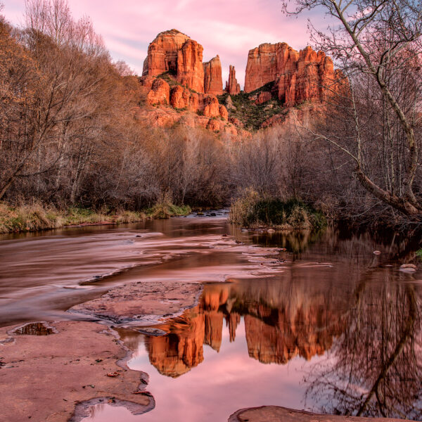Cathedral Rock Sunset by Elaine Belvin