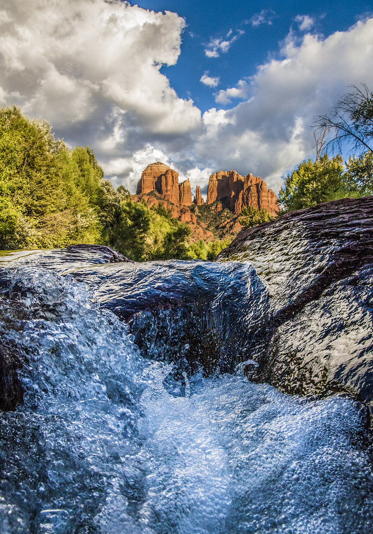 Cathedral Rock at Red Rock Crossing by Kelli Klymenko