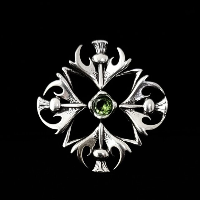Scottish Thistle Cross by McKeown 101910