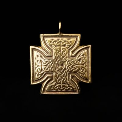 Book of Kells Cross Bronze by McKeown 98259