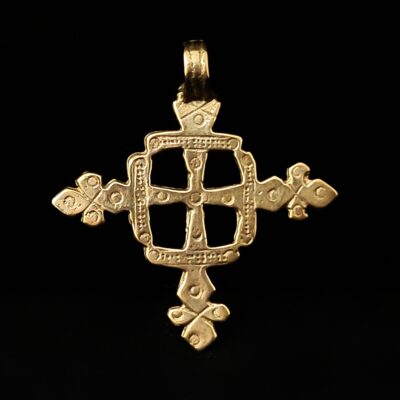 Coptic Cross Bronze by McKeown 126252