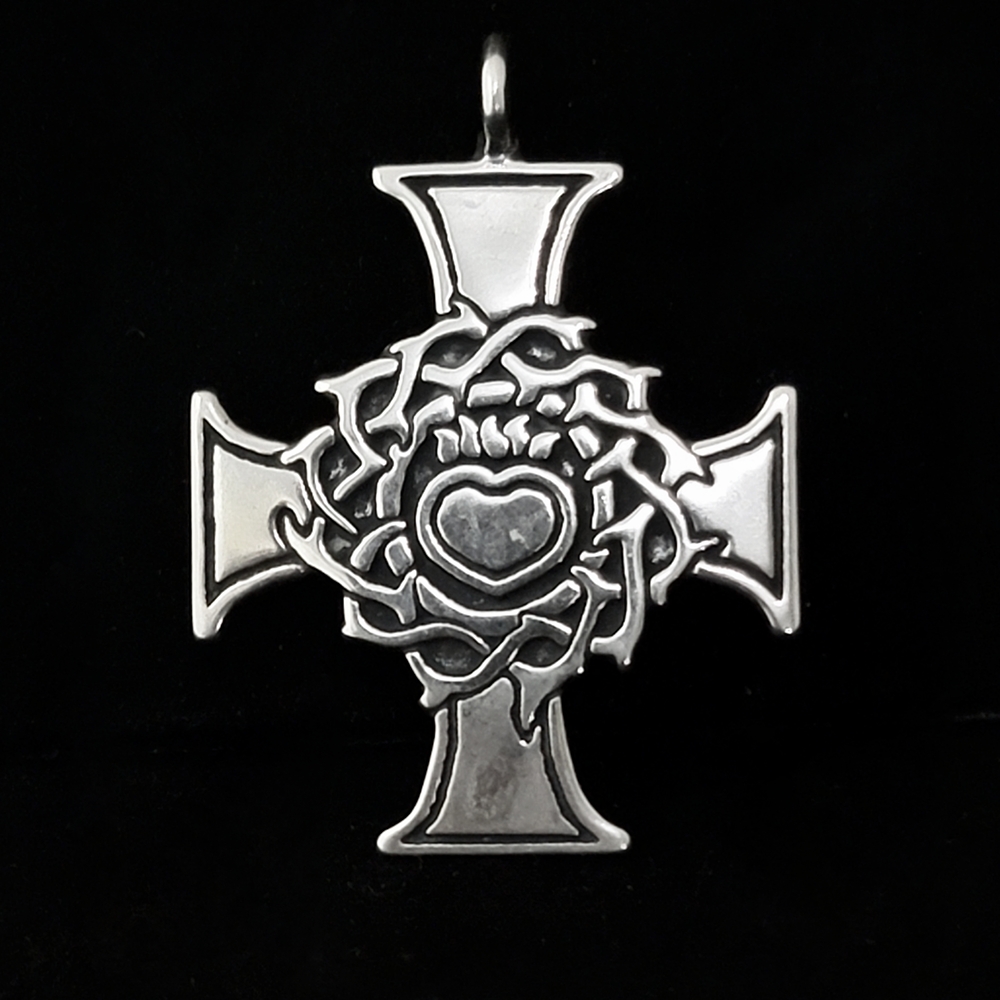 Crown of Thorns Cross by McKeown 9008