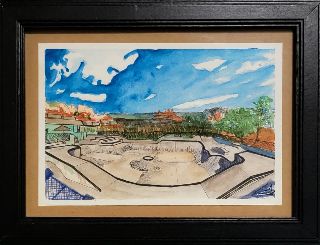 Sedona Skate Park by Smokey Cruz