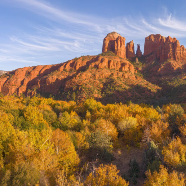 Autumn Falls on Sedona by Bill Belvin