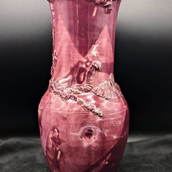 Large Purple Amphora by V. Norton