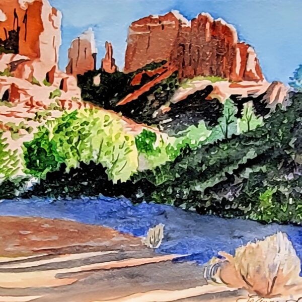 Cathedral Rock from Baldwin Trail by LeAnne Sowa