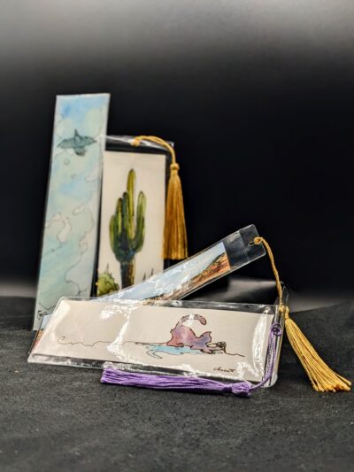 Hand Painted Bookmark by Casey Cheuvront