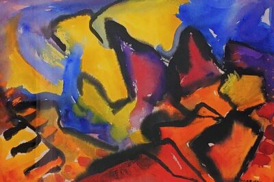 Landscape Thoughts No4 by Myrna Harrison