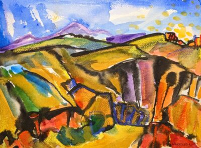 Canyon Wash 2007 by Myrna Harrison