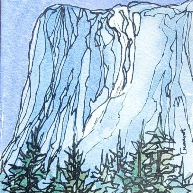 Mini Watercolor Masterpieces by Casey Cheuvront