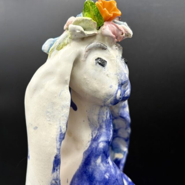Flower Child Bunny by Amy Light
