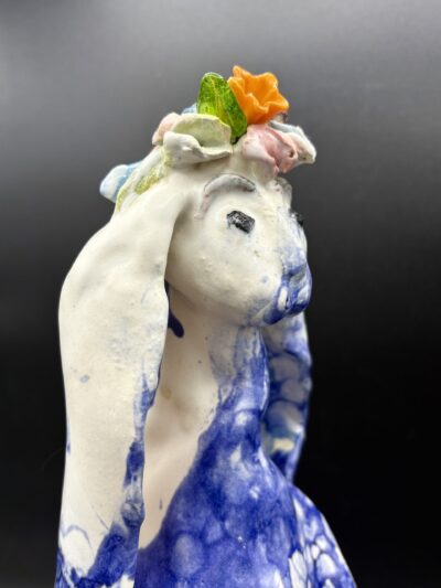 Flower Child Bunny by Amy Light