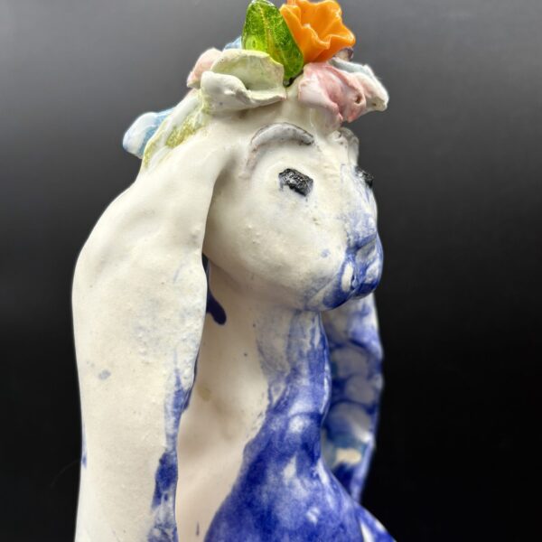 Flower Child Bunny by Amy Light