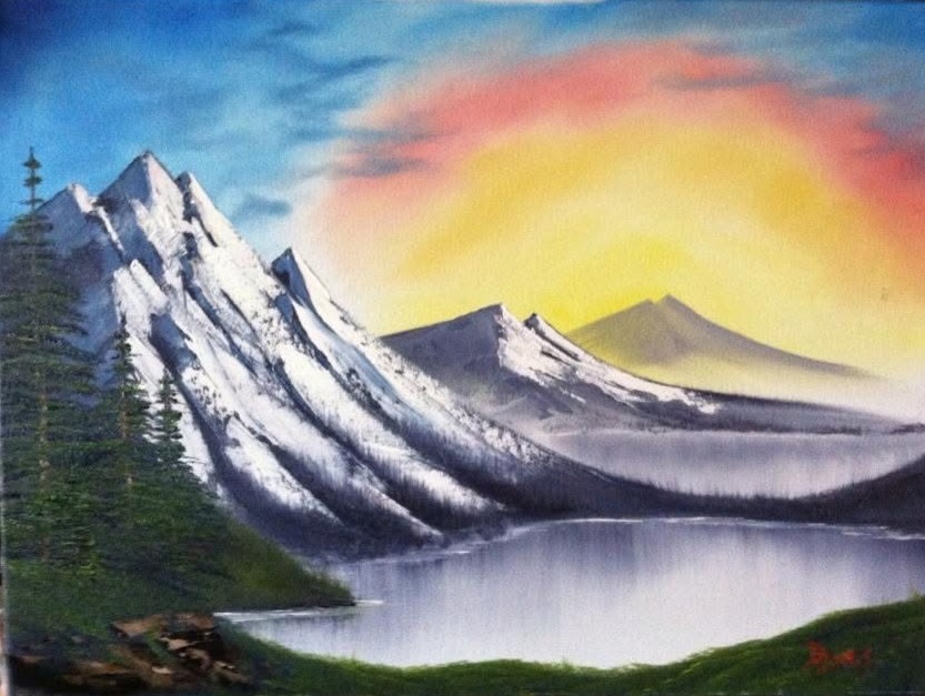 The Joy of Painting: A Bob Ross Class 1