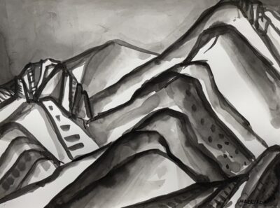 Arizona Thoughts No1 by Myrna Harrison