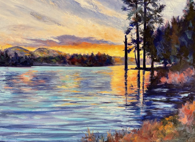 An Evening Gift of Beauty by Mary Lois Brown