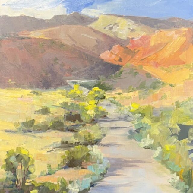 Abiquiu Overlook by Barbara Mulleneaux