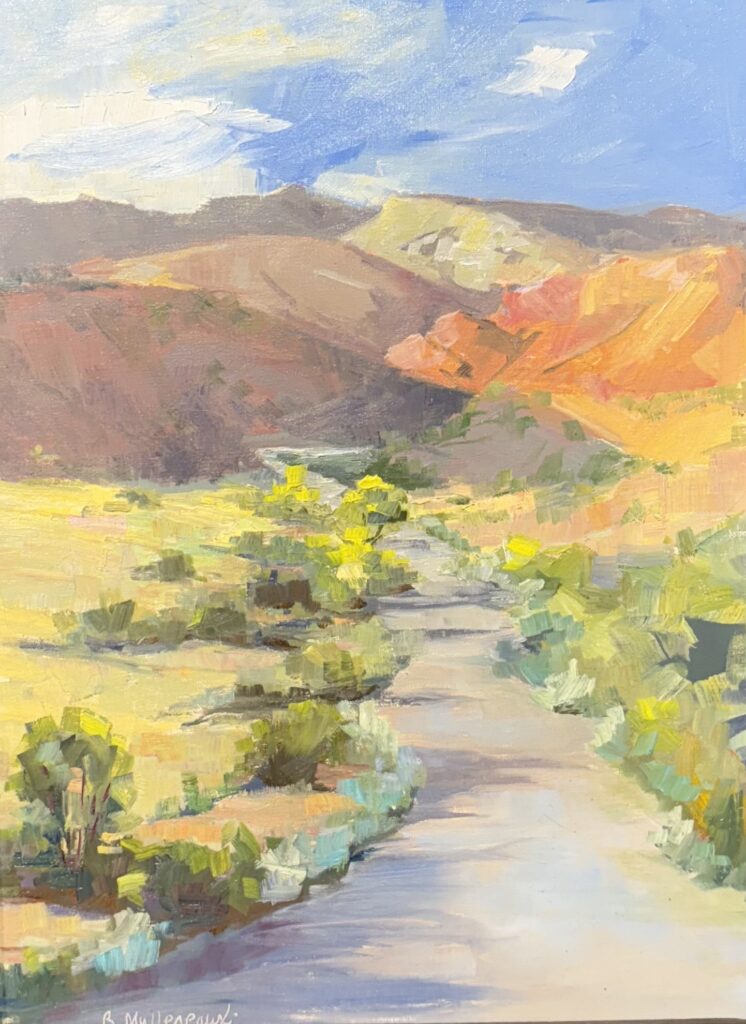 Abiquiu Overlook by Barbara Mulleneaux