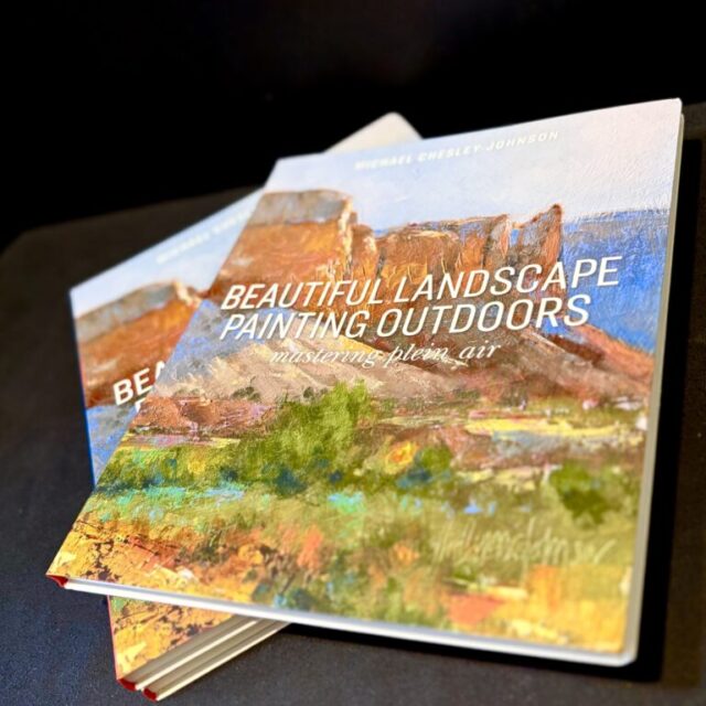 Beautiful Landscape Painting Book by Michael Chesley Johnson