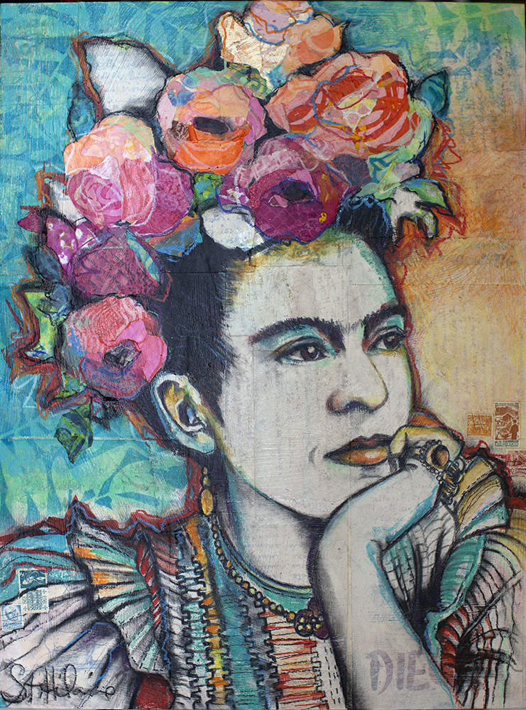 EN-1695 Frida and Florals 12x16.tiff