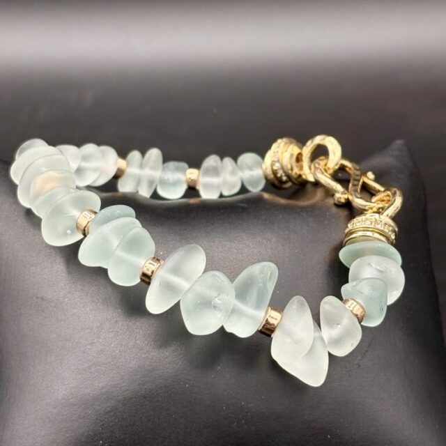 Amazonite Stretch Bracelet by Smokey Cruz