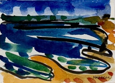 Herring Cove Beach by Myrna Harrison