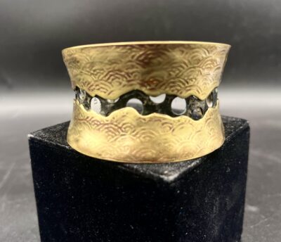 Steel and Brass Bracelet LP-ST1B by Leonor Pisano