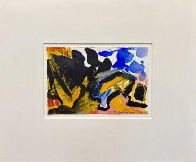 Rock Outcropping No8 1998 by Myrna Harrison