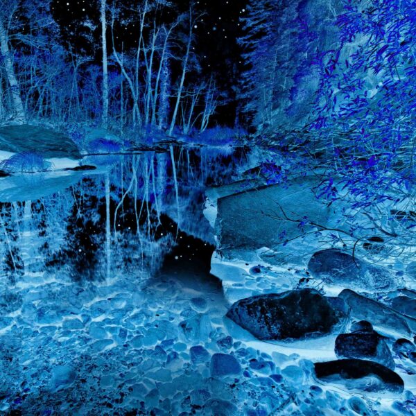Cold Night in West Fork by Terry Shoulders