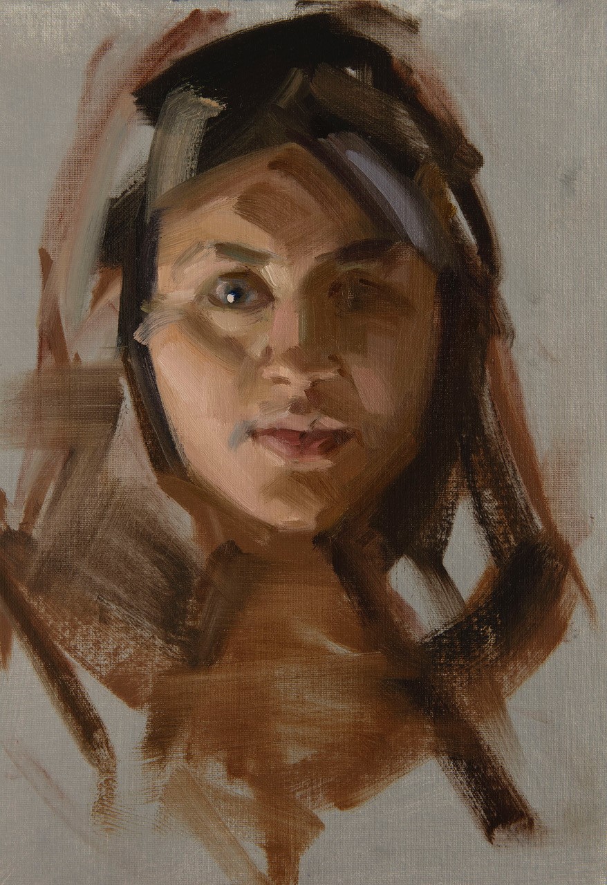 Alla Prima Portrait and Figure Painting with David Shevlino 8