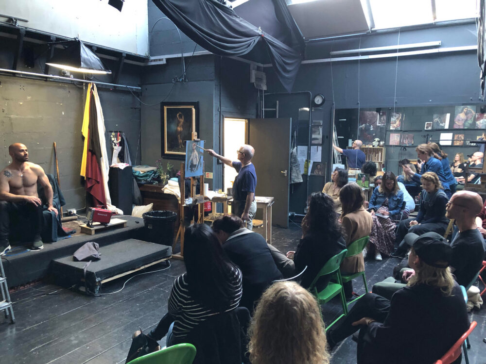 Alla Prima Portrait and Figure Painting with David Shevlino 1