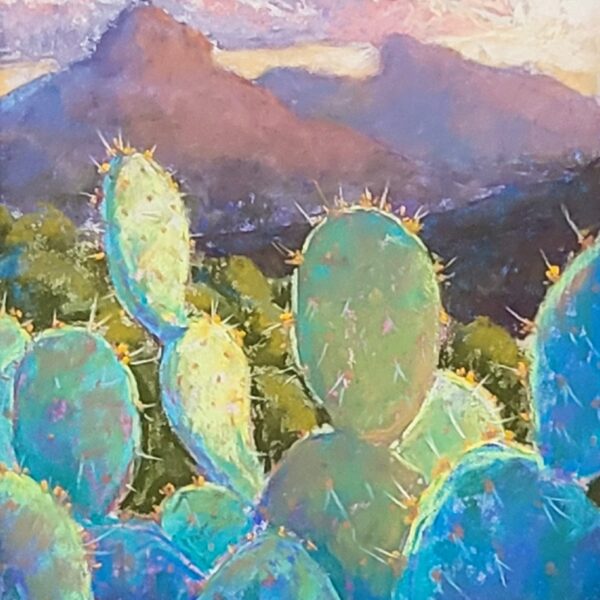 Cool Morning Cactus by Alison Crary