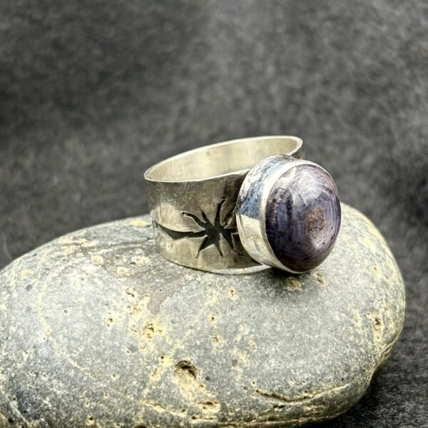 Corundanum Weeds Ring by Kris Mills