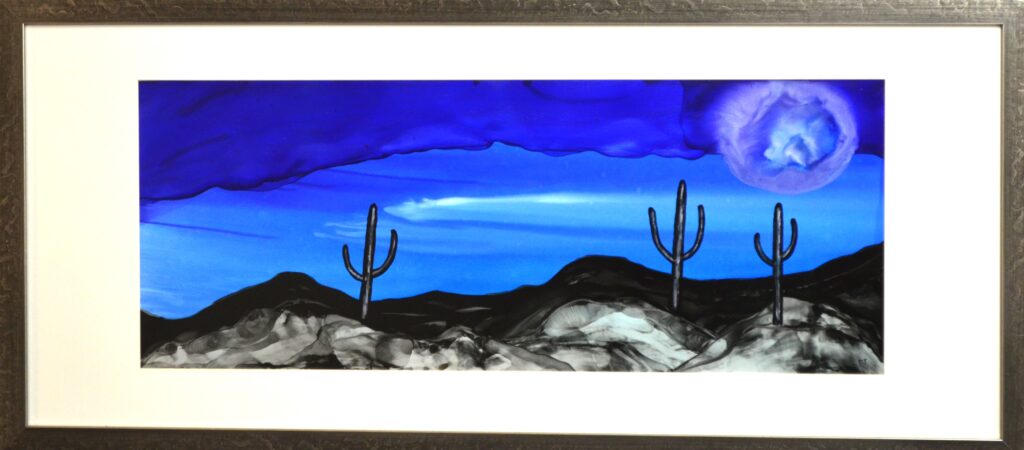 Saguaro Moon by Mark Troksa