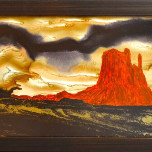 Monument Valley Stormy Sky by Mark Troksa