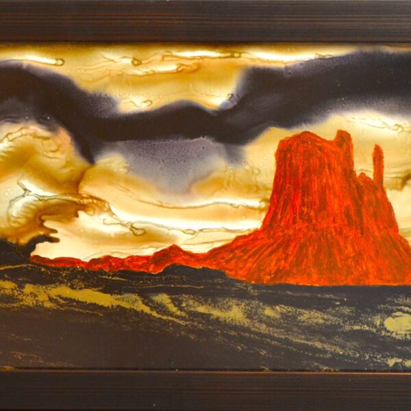 Monument Valley Stormy Sky by Mark Troksa
