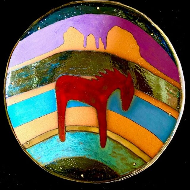 Cathedral Rock Pony by Mariann Leahy