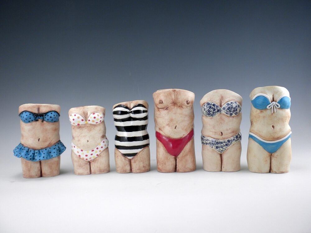 Jane Kelsey-Mapel, Bathing Beauty Cups
