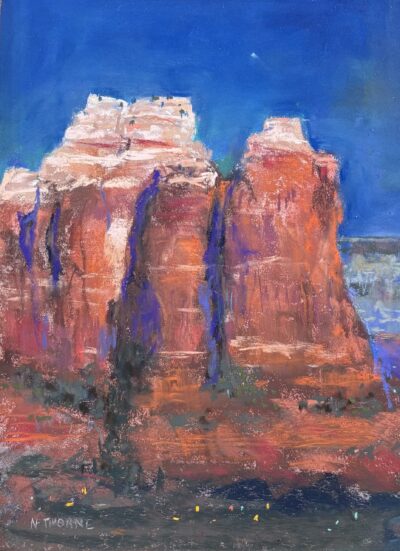 Coffee Pot Rock Under Star Shine by Nori Thorne