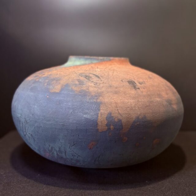 Large Copper Matte Vessel by Jeff Perkins