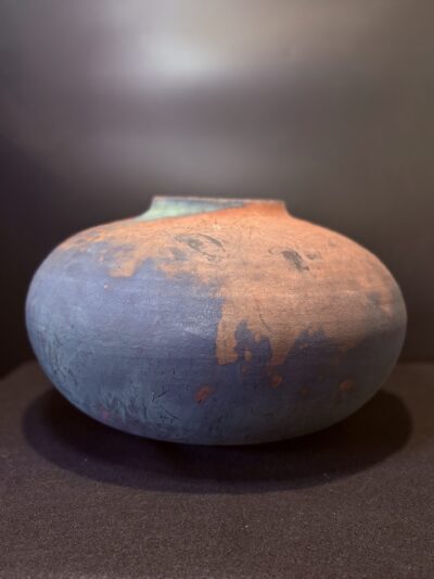 Large Copper Matte Vessel by Jeff Perkins