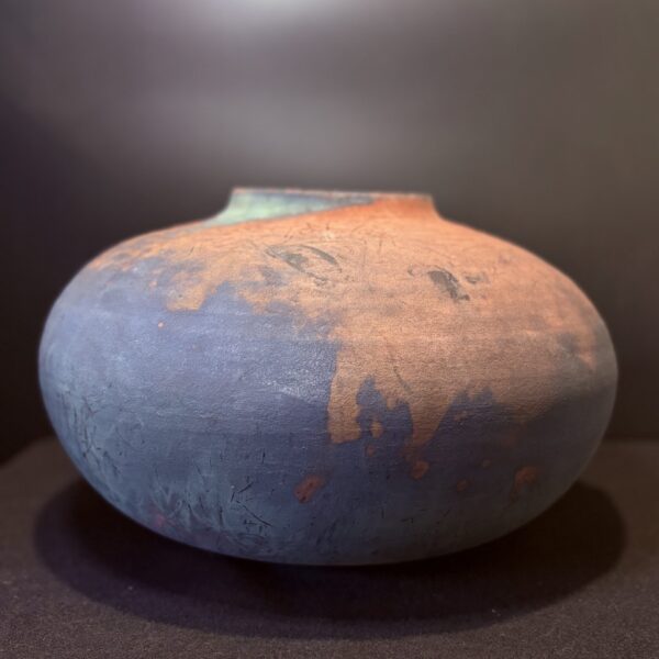 Large Copper Matte Vessel by Jeff Perkins