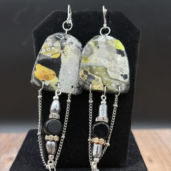 Citrus Jelly Earrings by Sharon Gilham scs135e